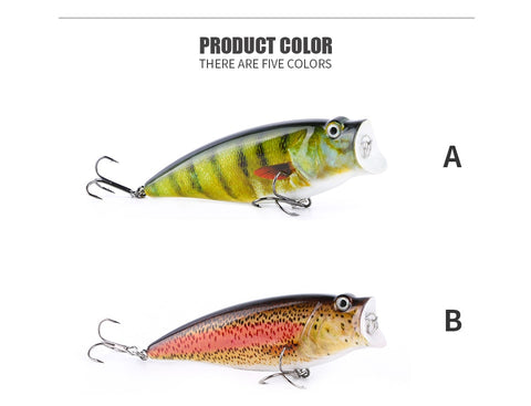 Image of Fishing Lures Lifelike Artificial Bait Set