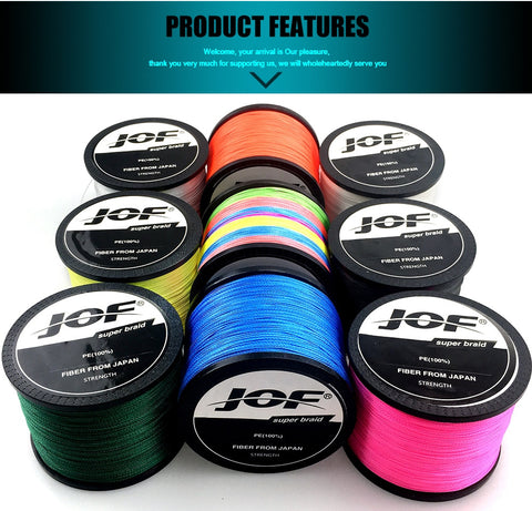 Image of 1000m Multicolor Braided Fishing Line