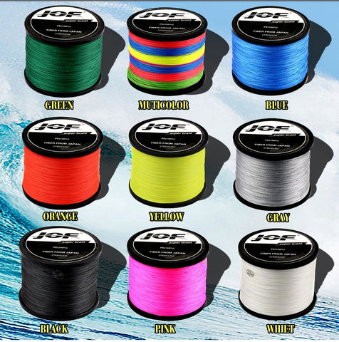 Image of 1000m Multicolor Braided Fishing Line