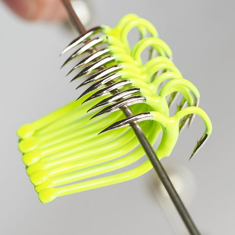 Image of 10Pcs High Carbon Steel Two Tip Hooks