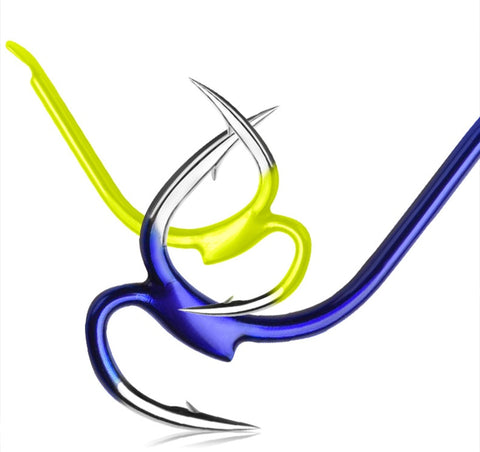 Image of 10Pcs High Carbon Steel Two Tip Hooks