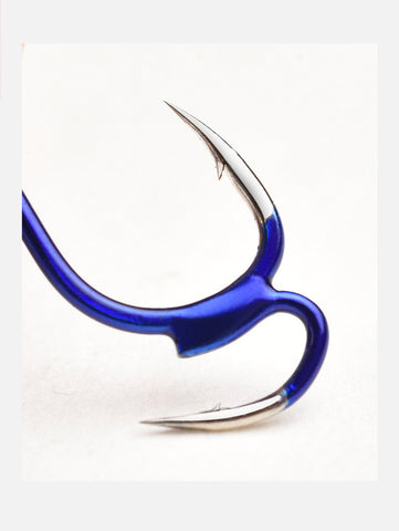 Image of 10Pcs High Carbon Steel Two Tip Hooks