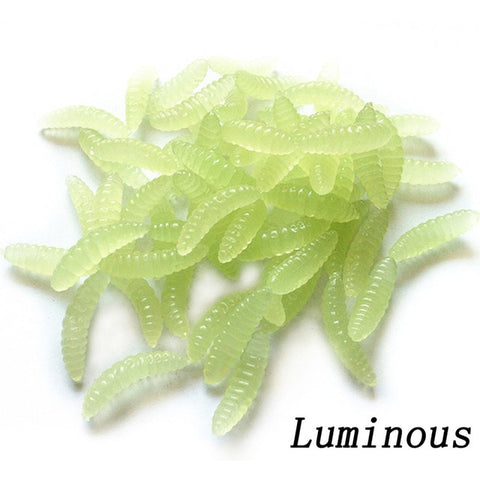 Image of 50Pcs Soft Fishing Lure Smell Worms