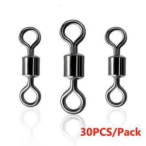 Solid Connector Ball Bearing Fishing Swivels