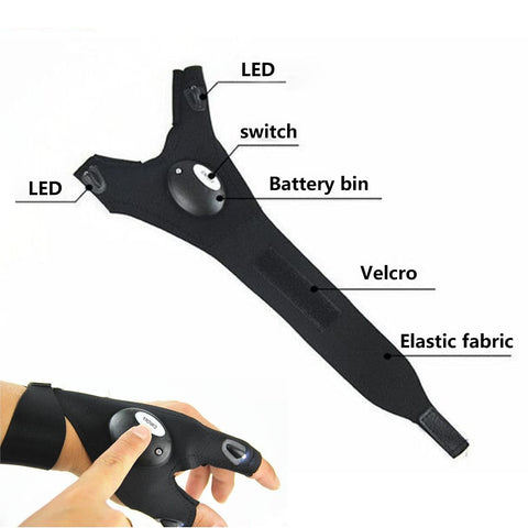 Image of LED Light Gloves