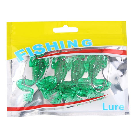 Image of 4Pcs Frog Soft Fishing Lures