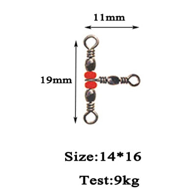 Image of 20Pcs Fishing Snap Swivel