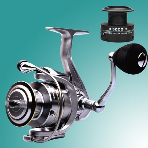 Image of 14+1 BB Double Spool Fishing Reel