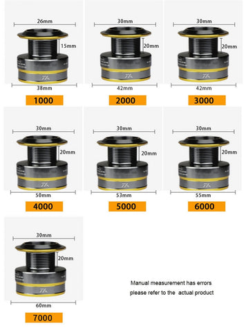 Image of 14+1 BB Double Spool Fishing Reel