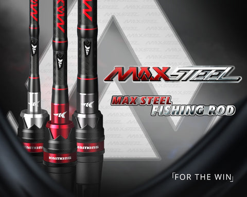 Image of Steel Spinning Fishing Rod