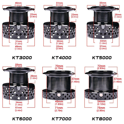 Image of Strong Drag Spinning Reel