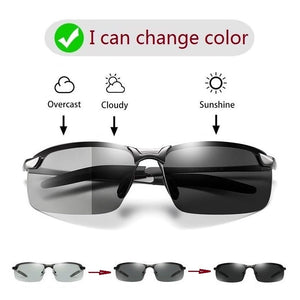 Polarized Photochromic Sunglasses