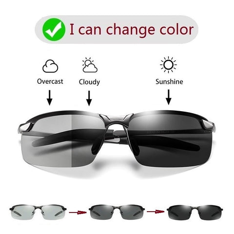 Image of Polarized Photochromic Sunglasses