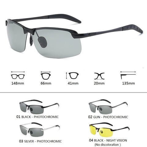 Image of Polarized Photochromic Sunglasses