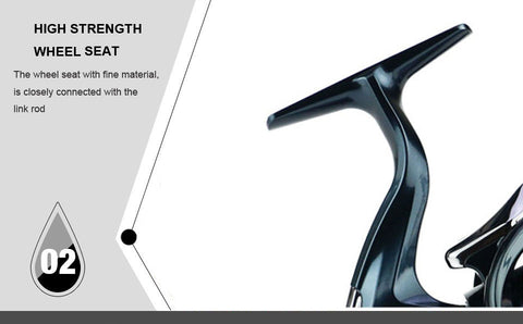 Image of 13+1BB Metal Spinning Fishing Reel