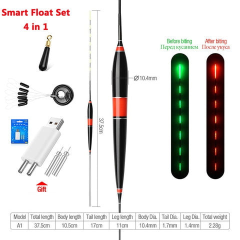 Image of Smart LED Fishing Float + USB Charger