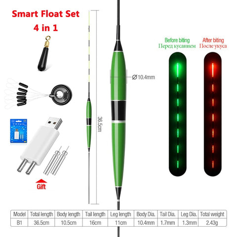Image of Smart LED Fishing Float + USB Charger