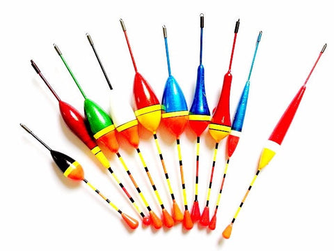 Image of 10Pcs Fishing Floats Set
