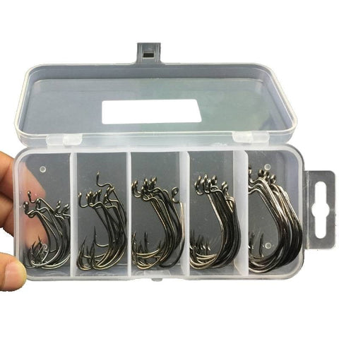 Image of 100Pcs Sea Fishing Hooks