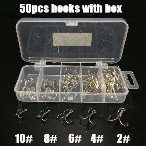 Image of 100Pcs Sea Fishing Hooks