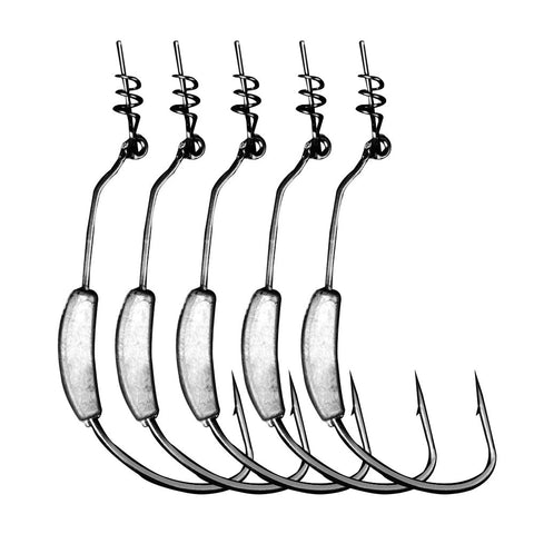 Image of 5Pcs Lead Jig Head Fish Hooks