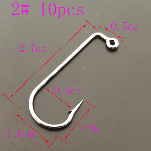 Image of 50Pcs 90-Degree Fish Hooks