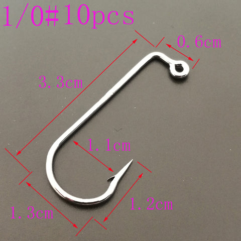 Image of 50Pcs 90-Degree Fish Hooks