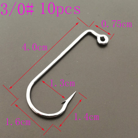 Image of 50Pcs 90-Degree Fish Hooks
