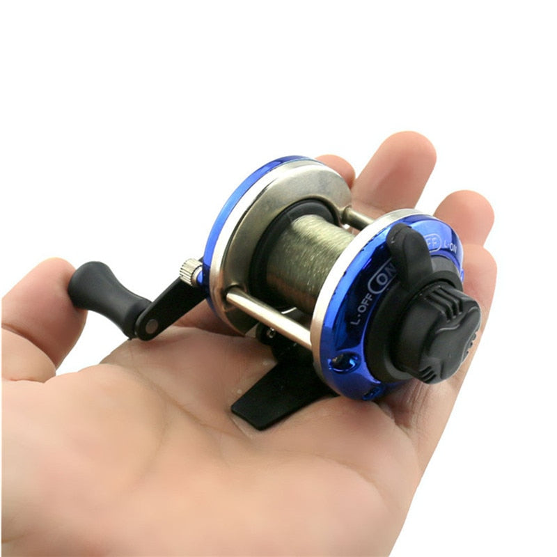 2Pcs Mini Fishing Reel