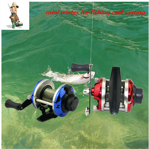 Image of 2Pcs Mini Fishing Reel