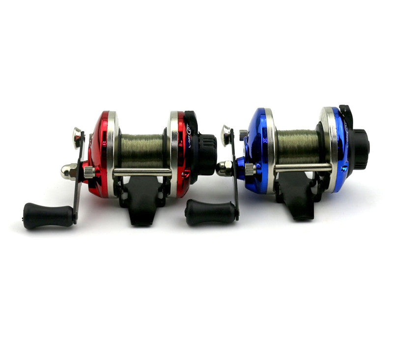 2Pcs Mini Fishing Reel
