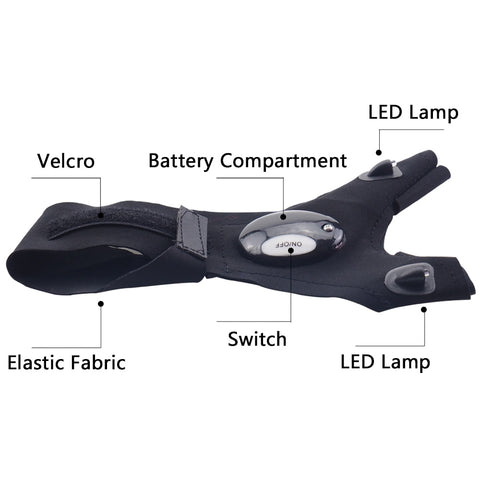Image of LED Light Gloves