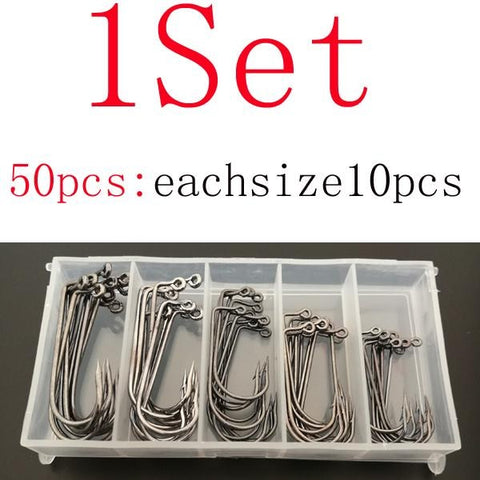 Image of 50Pcs 90-Degree Fish Hooks