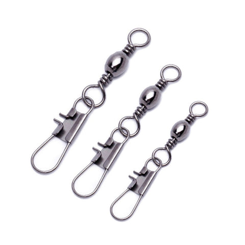 Image of 50Pcs Swivels with Interlock Snap