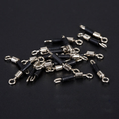 Image of 30Pcs Ball Bearing Swivel Solid Rings